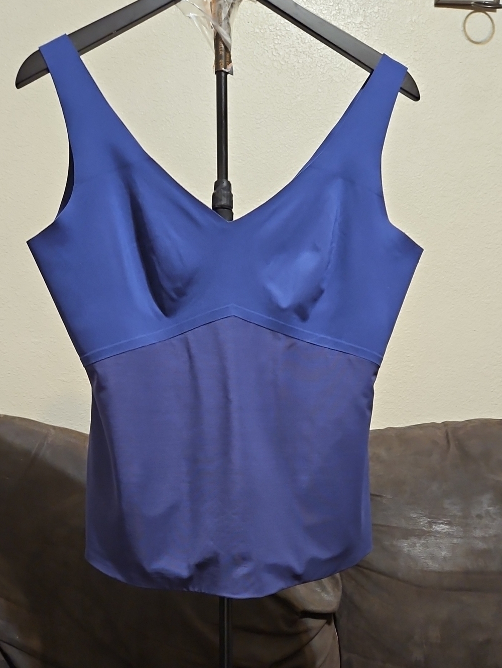 Honeylove V-Neck Shaping Cami in Royal Blue